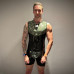 C-Splash Sleeveless Suit with codpiece
